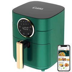 QANA Factory Wholesale OEM smart wifi APP food processors Air deep Fryer with LCD Touch Control Panel steam air oven