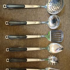 QANA  Kitchenware Cook household stir-frying shovel set anti-hot stir-frying shovel set