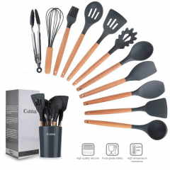 12PCS Juego de Utensilios de Cocina de Silicona