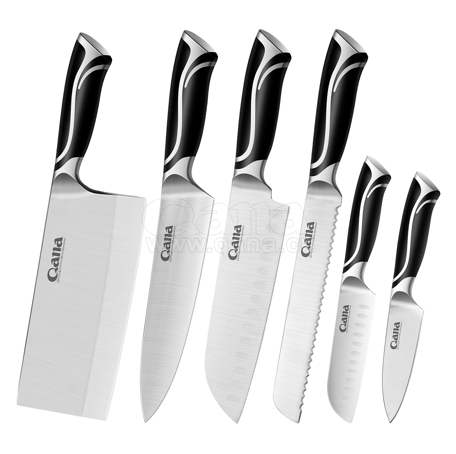 Factory Hot selling OEM new design 5pcs stainless steel kitchen knife set