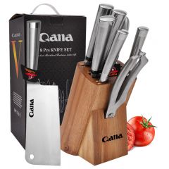 QANA11 8PCS hollow shank set knife