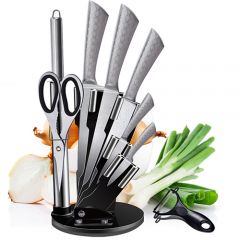 QANA1 Factory quick delivery of kitchen knife sets for household use MD hollow shank knife 572 sets