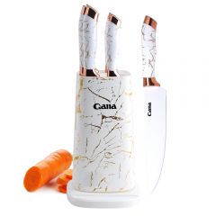 6-Piece Knife Set with Plastic Stand