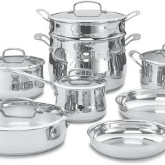 Cuisinart Contour Stainless 13-Piece Cookware Set