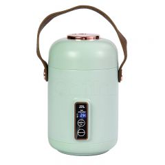Qana portable electric cup ceramic liner non-stick pot