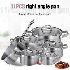 High Quality Stainless Steel  kitchen cookware set cooking pot set
