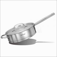 QANA Factory Wholesale 24cm right Angle ear frying pan