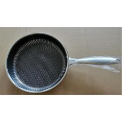 3-layer steel honeycomb frying pan