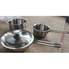 6PCS set of pots with steel lids