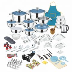 165-piece pan with wide edge, body 410 material
