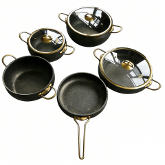8PCS aluminum pot set