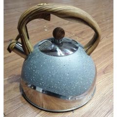 3L wooden handle kettle
