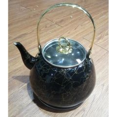 3L gold-plated handle kettle