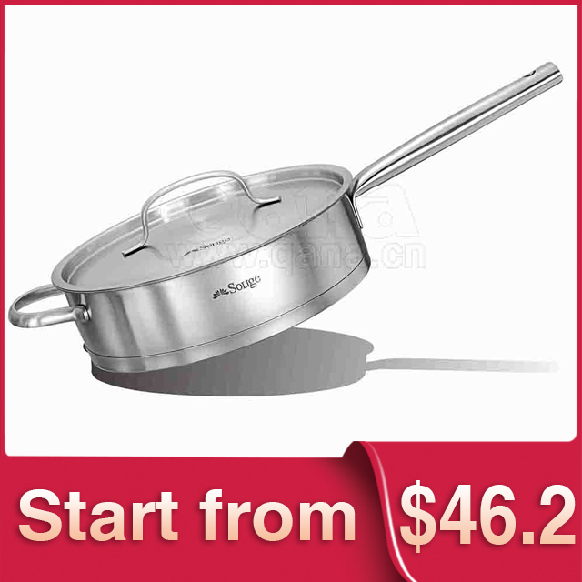 SINGLE FRYPAN STAINLESS STEEL COOKWARE IN 