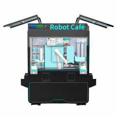 Fully automated intelligent robot coffee shop