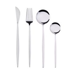 304 stainless steel Portuguese Western tableware knife fork spoon Tea spoon Tea fork Restaurant Hotel Home set