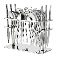 30 sets of kitchenware with gold plating + iron frame