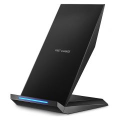 Qi Certified 15W Fast Wireless Charging Stand Compatible iPhone 16/15/15 Pro/15 Plus/15 Pro Max/14/14 Pro/13/12
