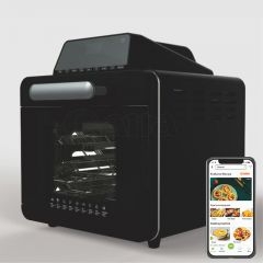 Wholesale OEM smart wifi APP electric baking oven air-pot food processor digital air fryer