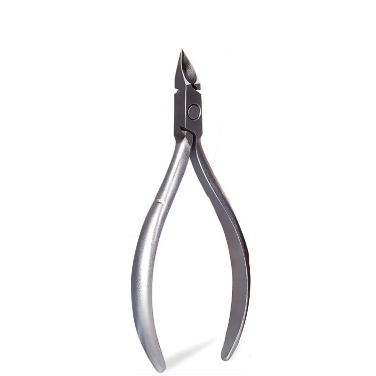 Stainless Steel Single Spring Lap Joint Cuticle Nippers Precision Nail Cutter For Manicure Pedicure Grooming Tool